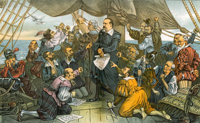 Colombo Cleveland e il suo equipaggio ammutinato - Questa nave non tornerà indietro! 1885 da Bernard Gillam